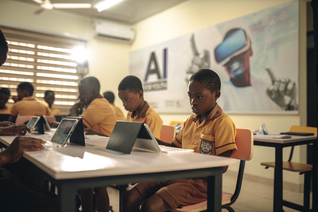 African students developing practical digital and AI skills